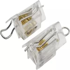 AXLIZER 2PCS 코드 잠금 블라인드 와이어 및 틸트 메커니즘 25mm/1인치 베네치아 창문 구성품