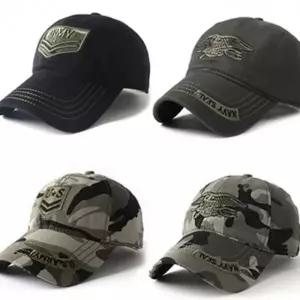 볼캡 남성 볼캡 빈티지 밀리터리 남성 코튼 패션 모자 군모 캠핑 군대