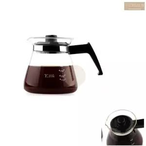 내열 유리 드립 커피 주전자 300ML 원두커피 포트 서버 블랙커피