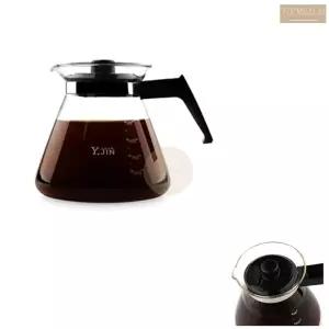 내열 유리 드립 커피 주전자 500ML 원두커피 포트 서버 블랙커피