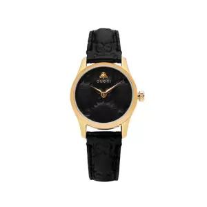 (케이스,쇼핑백포함)(공식매장AS가능)  G-타임리스 쿼츠 27mm 가죽 시계 561601 Y