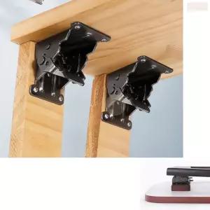 90도 접이식 상다리 경첩 2p 밥상 다리 접는 부자재 부속 브라켓 소품