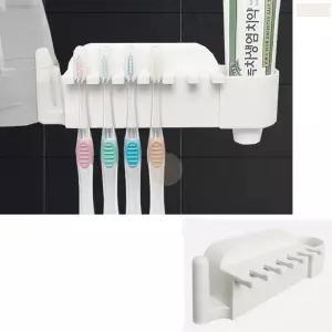 흡착 치솔꽂이 치솔걸이 치솔거치대 가정용 양치 도구 걸이 세트 욕실 용