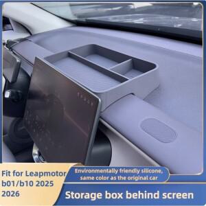 리프모터 B10 2025 차량 계기판 후면 수납함 업그레이드 인테리어 액세서리