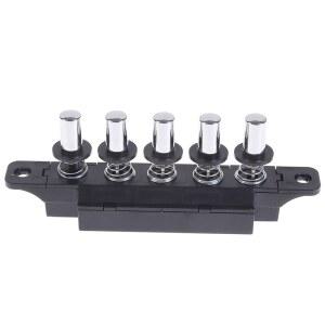 레인지 후드용 A73 POSITION 플러그인 단추 실버 스위치