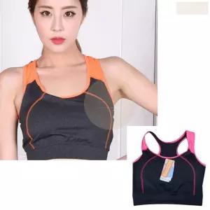 여자 운동할때 입는 민소매 브라 나시 티 셔츠 요가 필라테스
