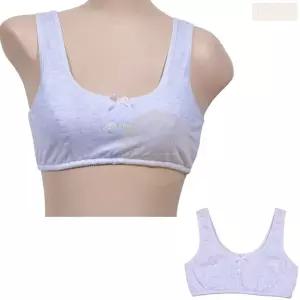 여자 청소년 순 면 스포츠 브라 아이보리 75a 브레이저 언더웨어 속옷