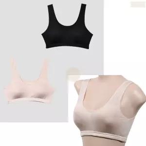 캡 내장 탈부착 스포츠 브라 운동할때 브래지어 브래이저 속옷 입는 브라자