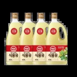 해표 식용유 1.5L x 4개 튀김용