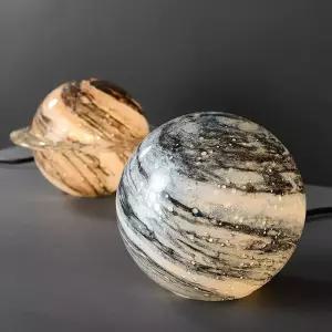 유리 구슬 행성 센스있는 오브제 선물 캠핑 인테리어 홈카페 침실 무드등