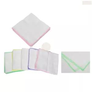 10개셋트 34x35cm 순면 가재수건 가제수건 흰색 백색 어린이 손수건