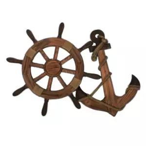 닻 장식 원목 3cm 나무 빈티지 앵커 앵커높이 카페 인테리어