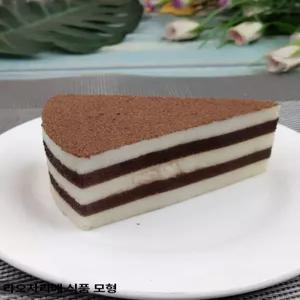 조각케이크 모형 디스플레이 장식품 모조 치즈 초코 촬영