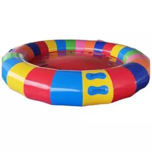 무지개 워터스피너 회전 튜브 디스코팡팡 서핑 제트스키 스피닝 팽이 보트