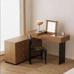 화장대겸서랍장 안방 고급화장대 ㄱ자화장대