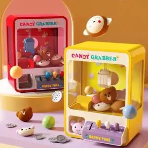 인형뽑기 기계 소형 투입 동전 가정용 어린이날 크리스마스 선물 미니 캡슐 게임