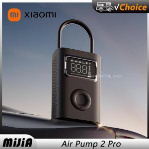 샤오미호환 미지아 에어펌프 2Pro 휴대용 전기 에어 컴프레서 미 인플레이터블 트레저 150psi 고압 오토바