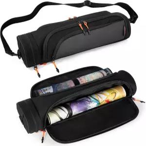 2pcs W14 x L24 플레이매트용 렉스미카 플레이매트 튜브 케이스 가방 TCG MTG 게임 매트용 주사위 포켓이