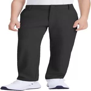 QBK 남아 골프 팬츠 스트레치 플랫 프론트 드레스 치노 교복 운동 캐주얼 2T-16Y