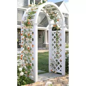 전원주택 아치 대문 정원 주택 펜스 방부목 가든