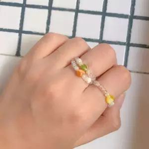 GGD 클리어 투명 비즈 구슬 진주 담수 반지 IOu3+5rdi