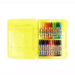 어린이 크레파스 24색 학용품세트 미술학용품 유치원크레파스 베이비크레용 초등크레파스24색
