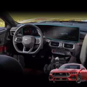 포드 머스탱 네비게이션 강화유리 액정보호필름