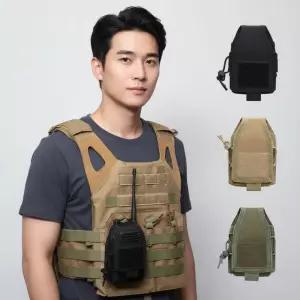 무전기 휴대용 케이스 파우치 수납용 가방 현장용 홀더