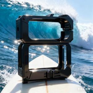 DJI호환 OSMO Nano용 확장 보호 케이지 블랙 알루미늄 합금 퀵 릴리스 카메라 삼각대 프레임 액세서리용