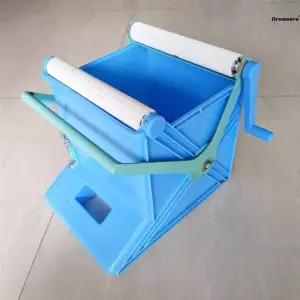 걸레 발 탈수기 미니 밀대 기숙사 마포 탈수통