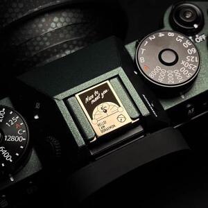 후지필름 XT5 X100VI XM5 XT30 XS20 ZFC Z50 ZF용 카메라 핫슈 커버 장식 셔터 버튼 금속 먼지