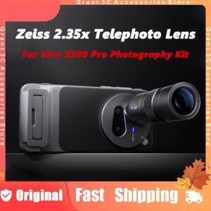 비보 X300 프로용  자이스 2.35배 망원 렌즈 전문 사진 촬영 키트 (휴대폰 케이스 선택 가능, 전문가용 핸