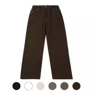 [모로엠] 남성 봄느낌 코튼 와이드핏 이지밴딩 팬츠 SR-PTA-5008