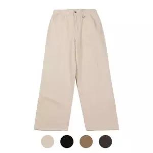 [모로엠] 와이드핏 남친룩 봄코디 절개 코튼 팬츠 SQ-PTA-5005M