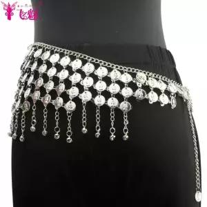 밸리댄스복 밸리 댄스 액세서리 비즈 술 벨트 여성용 엉덩이 스카프