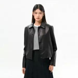 [백화점정품] 26년NEW 타미힐피거 버튼 레더 자켓 T22G0LJC203WL1