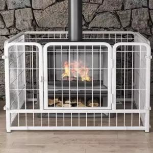 난로 안전가드 캠핑용 안전망 안전 울타리 불멍 보호망