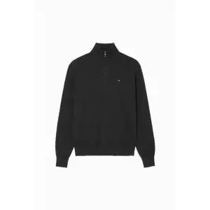 [백화점정품] 26년NEW 타미힐피거 캐시미어 블렌드 하프 집업 T12F7KPO170MT1 BDS BS