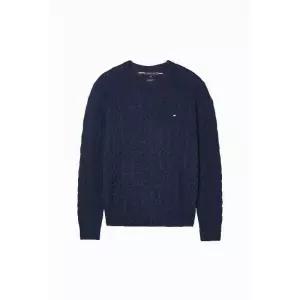 [백화점정품] 26년NEW 타미힐피거 램스울 케이블 스웨터 T12F7KPO200MT1 DW5 BS