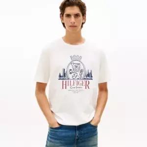 [백화점정품] 26년NEW 타미힐피거 헤리티지 크레스트 티셔츠 T12G1TPO530MT1 Z00