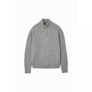 [백화점정품] 26년NEW 타미힐피거 클래식 케이블 하프집업 T12F7KPO130MT1 P91 BS