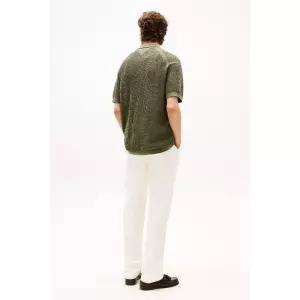 [백화점정품] 26년NEW 타미힐피거 스트럭처 오픈 셔츠 가디건 (T12F6KCD330MT1 PLI) BS