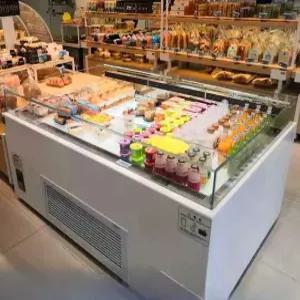 오픈형 쇼케이스 평대 클래식 냉장 진열대 수평 정육