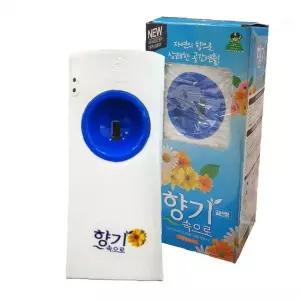 실내 자동방향분사기 일반형 화장실 거실 현관 공간탈취 향기유지 리필가능 전기식