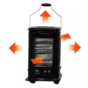 이동식 복사 난방기 5방향 발열 각도 조절 가정용 실내 겨울 온열 기기