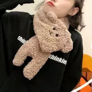 양털 목 보온 머플러 겨울 방한 야외 통학 통근 여성용 패션 액세서리