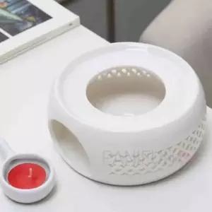 도자기티워머 화이트 차우리기 티라이트받침대 다도용차우리기 다도워머 티포트받침대