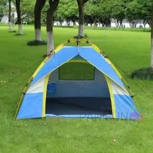 2~3인 캠핑 원터치텐트 블루 캠핑원터치텐트 3인용텐트 2인용텐트 피크닉텐트 가성비텐트