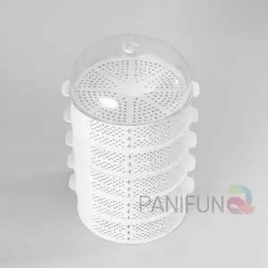 5단 음식보관케이스 아크릴푸드커버 야채보관통 과일보관 야채보관용기 접시덮개