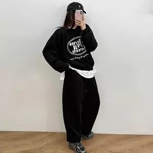 [셀러허브 패션]아이우먼 페이퍼골지추리닝세트 GBX362M603 빅사이즈